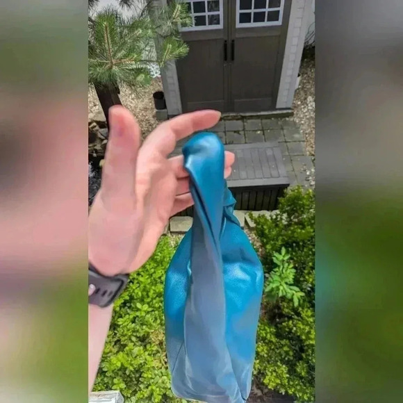 A New Day Small Tote Bag Teal (EUC)(Like New) - Picture 6 of 11